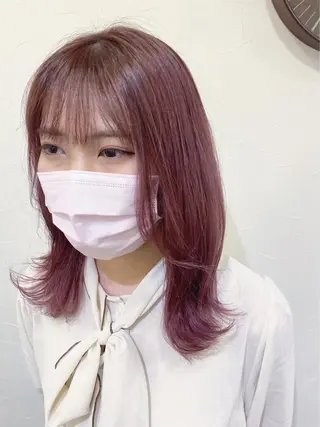 カラー 優子/ 似合わせカットカラーのヘアスタイル