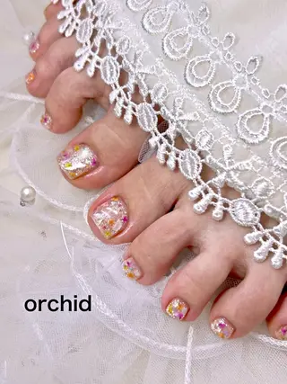 ネイル orchid ♡オーキッドのネイルデザイン