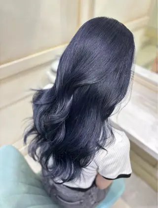カラー 透明感ツヤカラー/ ゆうな💙のヘアスタイル