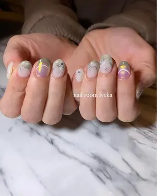 ネイル ネイルルームリッカ 𝐦𝐚𝐲𝐮のネイルデザイン
