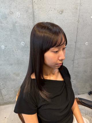 セミロング カラー ヘアアレンジ 🍀Ryosuke 🍀のヘアスタイル
