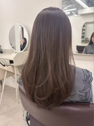 ロング 盛れる艶カラー× レイヤーカット/咲来のヘアスタイル