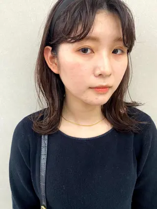 ミディアム ヘアアレンジ -福岡博多筑紫口- 大津成美のヘアスタイル