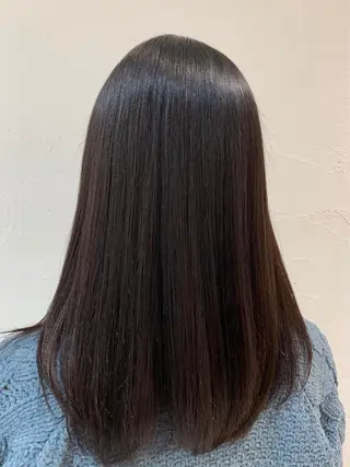 パーマ .MANA. 【艶髪ロング】のヘアスタイル