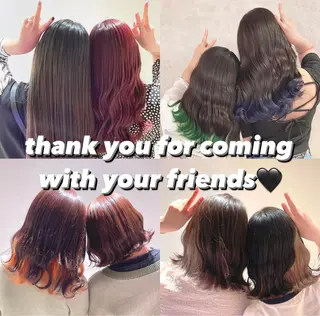 カラー 渋谷:インナーカラー /🍒エリカ🍒のヘアスタイル