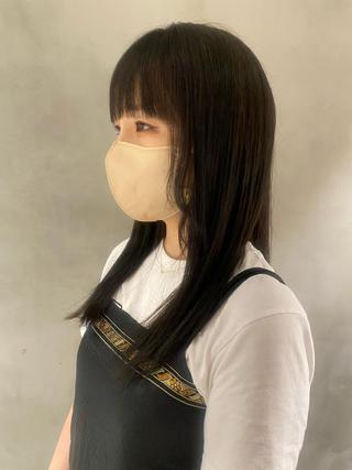 ロング カラー 朝倉 南のヘアスタイル