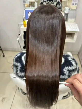 ロング 【髪質改善カラー】 瀧田嵐士🇰🇷のヘアスタイル