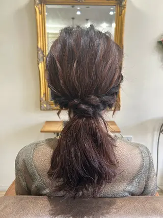 ヘアアレンジ Plaatje💐 ゆずはのヘアスタイル