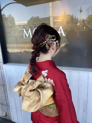 ヘアアレンジ MOLLA Junkoのヘアスタイル