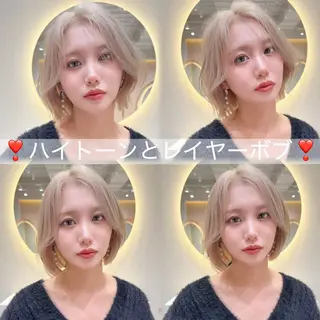 ショート カラー 美髪縮毛矯正✨🫧 レイヤー川村利幸のヘアスタイル