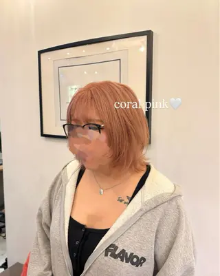ミディアム カラー 似合わせカラー🎀 sawa🎀池袋のヘアスタイル