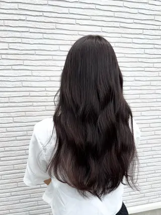 ロング 岡野 香那のヘアスタイル