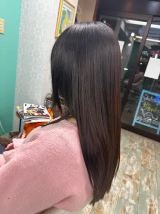 ロング 三原 友美のヘアスタイル