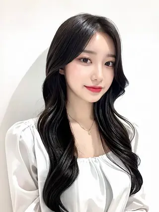 ロング 宇田 光希のヘアスタイル