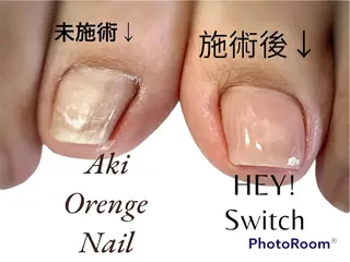 ショート aki_orenge nailのネイルデザイン