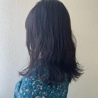 ロング kiyono ⭐︎ダブルカラーのヘアスタイル