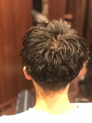 ショート 【パーマ指名No1】 浅野空人のヘアスタイル
