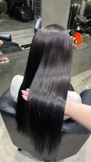 ロング カラー 原田 瑞季のヘアスタイル
