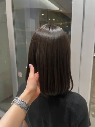 カラー 💙寒色カラー / リナ🦋‪🫧のヘアスタイル