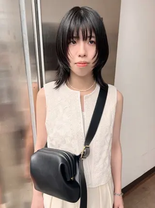 ミディアム パーマ美容師 matsuのヘアスタイル