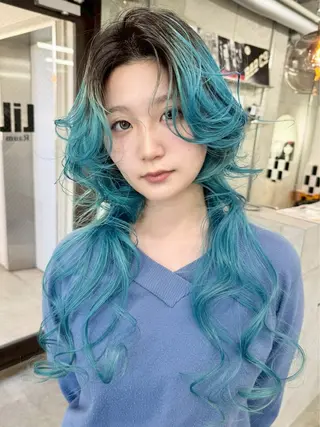 ロング カラー 🎀推しカラー🎀 Harunaのヘアスタイル