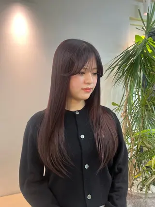ロング 土田 莉来のヘアスタイル