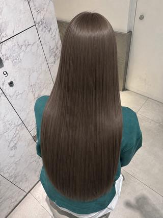 ロング カラー レイヤーカット kakeruのヘアスタイル