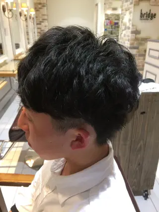 パーマ メンズ MeL 横浜/ ＭＩＨＯのヘアスタイル