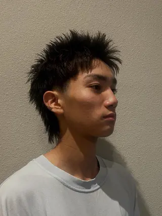 メンズ ボブ&寒色🎐ᩚ 短髪 COCOROのヘアスタイル