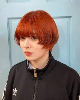 カラー 大山 怜菜のヘアスタイル