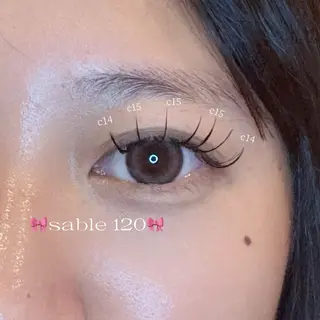 マツエク・マツパ 篠原 璃音のマツエク・マツパデザイン