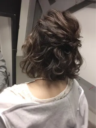 ミディアム カラー ヘアアレンジ soul salon ✩☪︎⋆｡IZUMIのヘアスタイル