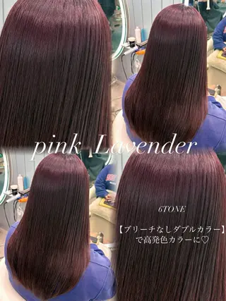 ロング 大宮🤍縮毛矯正 レイヤー🪽なるのヘアスタイル