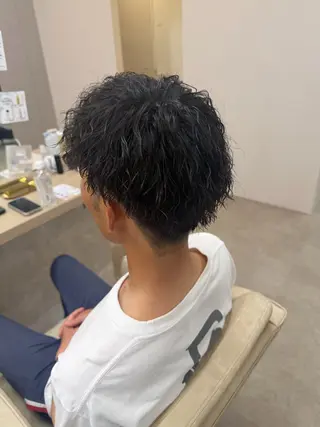 パーマ メンズ りん/ハイトーン💖 🌈髪質改善✨️浜松のヘアスタイル