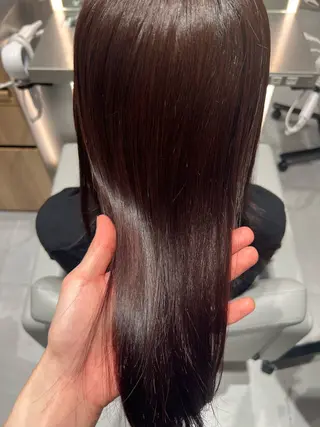 ロング 清水 翔太のヘアスタイル