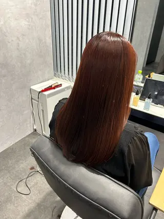 ロング カラー プルエクステ/インナ ーカラー🦊はるなのヘアスタイル