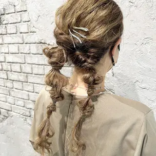 ロング 荒川 ひなの 新川崎のヘアスタイル