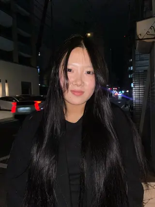 ロング カラー ソノダ リコのヘアスタイル