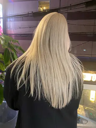 ロング カラー ウルフカット モデル募集中！ミカのヘアスタイル