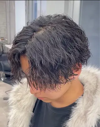 パーマ メンズ 🔥メンズパーマ特化 高橋晴🔥のヘアスタイル