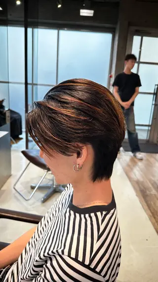 パーマ メンズ fifth原宿 宮部蓮のヘアスタイル