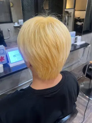 メンズ 🫧透明感ブリーチ 🫧𝑳𝒖𝒏𝒂のヘアスタイル