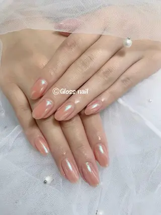 ネイル アヤカ☘️Gloss nailのネイルデザイン