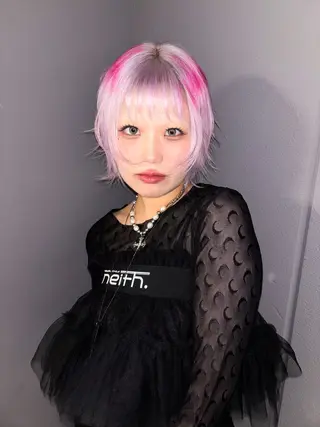ショート カラー デザインカラー /rioのヘアスタイル