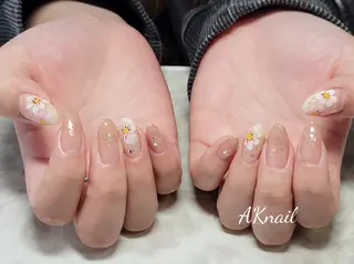 ネイル ネイル&巻き爪サロン AKnailのネイルデザイン