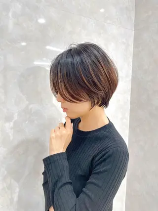 ショート ショート/似合わせ/ 透明感カラー古市唯人のヘアスタイル