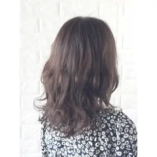 ミディアム カラー 髪質改善特化KIZU /艶髪研究(京都)のヘアスタイル