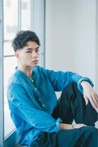 メンズ 本田 誠也のヘアスタイル