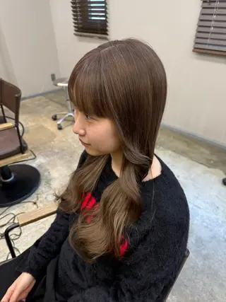 ロング ブリーチカラー特化 梅田中崎町/あかりのヘアスタイル