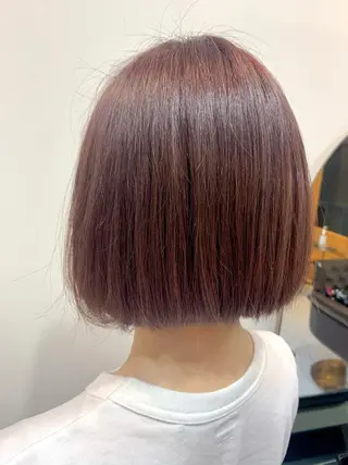 ショート カラー ヘアアレンジ REONA🪽✨薬院 レイヤーカット🫧のヘアスタイル
